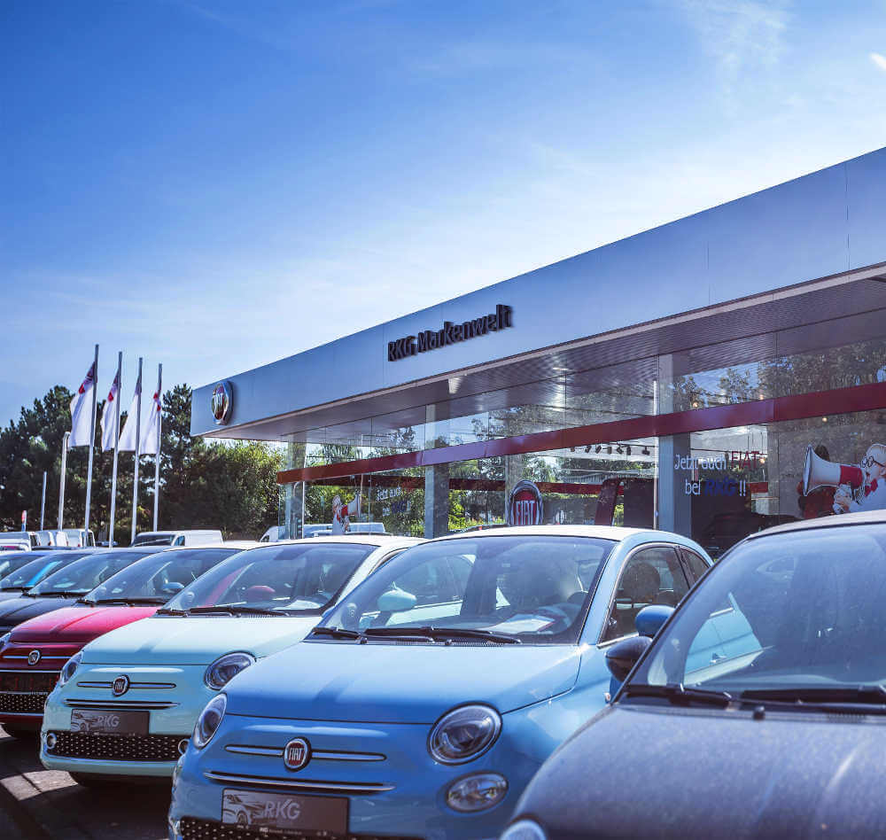 Das Fiat Autohaus RKG Markenwelt in Bonn-Beuel - Neuwagen, Gebrauchtwagen, Service und mehr
