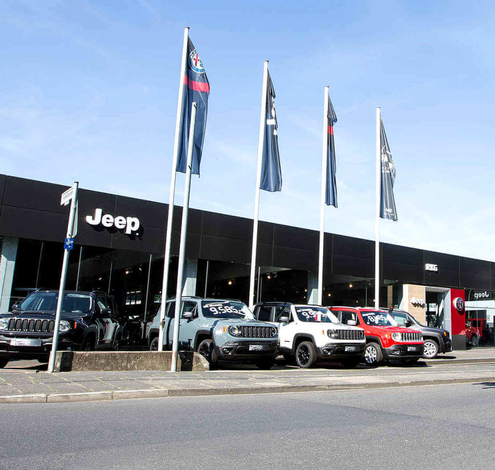 Unser Jeep Autohaus RKG Markenwelt in Bonn-Beuel - besuchen Sie uns oder vereinbaren Sie Ihren Termin