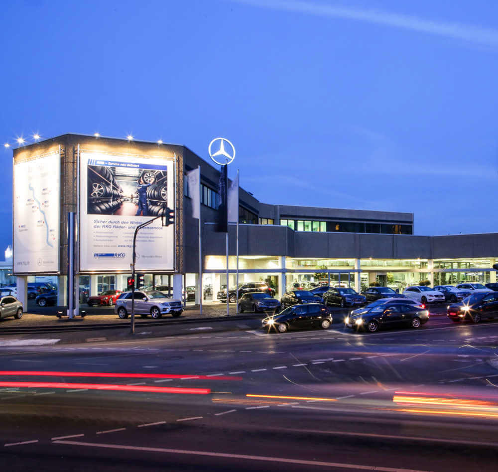 Die Mercedes-Benz Standorte der RKG finden Sie in Bonn, Beuel, Mehlem, Siegburg, Erftstadt, Euskirchen und Linz ganz in Ihrer Nähe