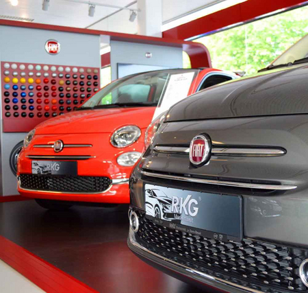 Besuchen Sie jetzt unser Autohaus RKG Markenwelt in Bonn-Beuel und fahren Sie beispielsweise den Fiat 500 Probe - wir bieten Ihnen zusätzlich attraktive Finanzierungs- und Leasing-Angebote auch ohne Anzahlung