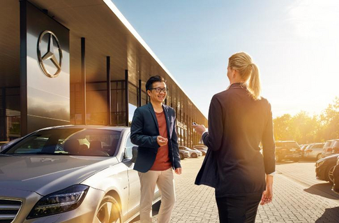 Mercedes-Benz Flottensterne 1+ - Für Selbstständige und Kleingewerbe-Treibende