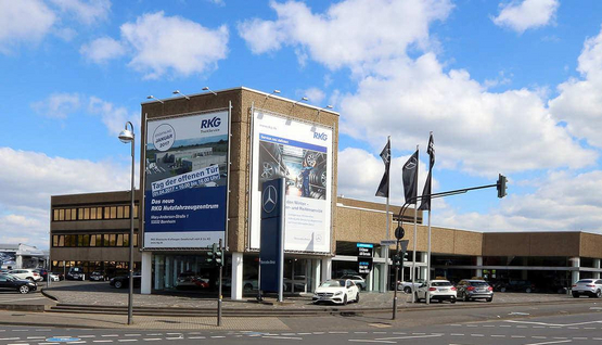 Die RKG Autovermietung in Bonn (Zentrum) an der Bornheimer Straße bietet PKW von Mercedes-Benz & AMG