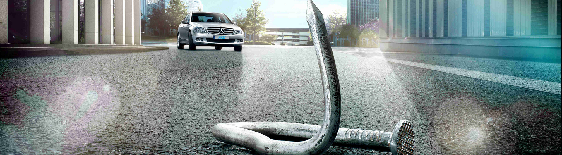 Die Reifengarantie von Mercedes-Benz - jetzt abschließen bei der RKG und sorgenfrei fahren