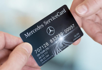 Mercedes Service Card RKG
